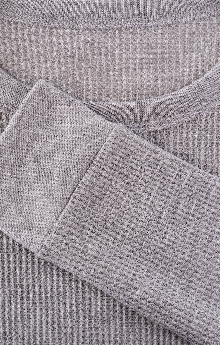 Men Fol Thermal Crew Grey