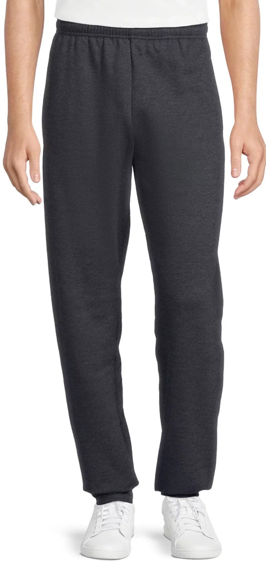 Athletic Works Men's & Big Men's Fleece Elastic Bottom Sweatpants