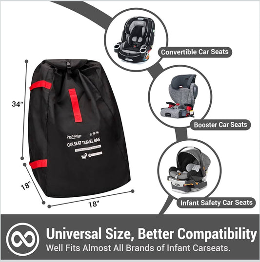 Car seat travel bag