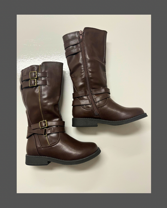 Girls Brown Cowgirl boots