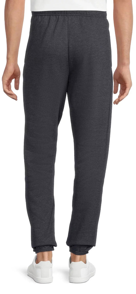Athletic Works Men's & Big Men's Fleece Elastic Bottom Sweatpants