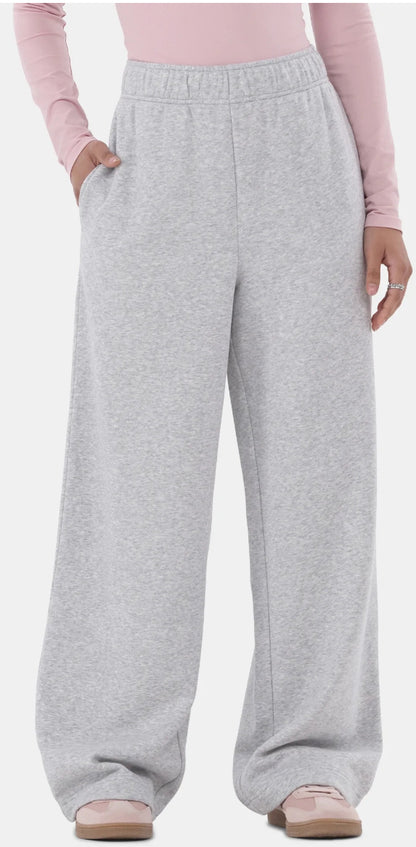 Wide Leg Grey Pants