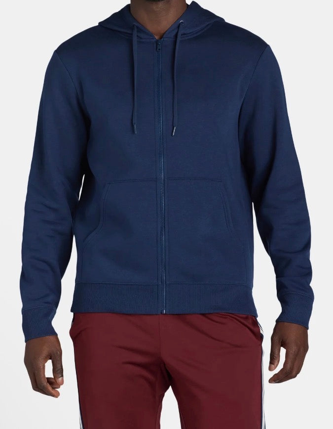 Athletic Works Men’s Blue Zip-up Hoodie