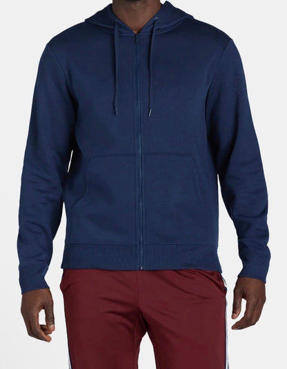 Athletic Works Men’s Blue Zip-up Hoodie